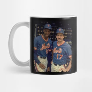 Dwight Gooden and Keith Hernandez in New York Mets Mug